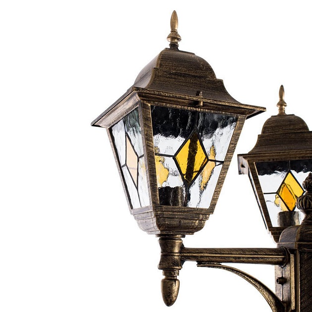 Садово-парковый светильник Arte Lamp Berlin A1017PA-3BN Фото № 2