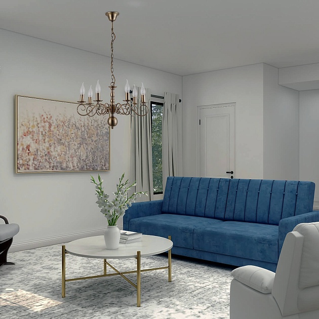 Подвесная люстра Arte Lamp A1129LM-7AB Фото № 8