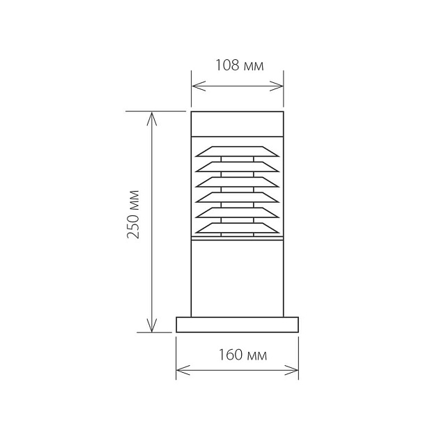 Уличный светильник Elektrostandard 1508 Techno черный a035096 Фото № 2