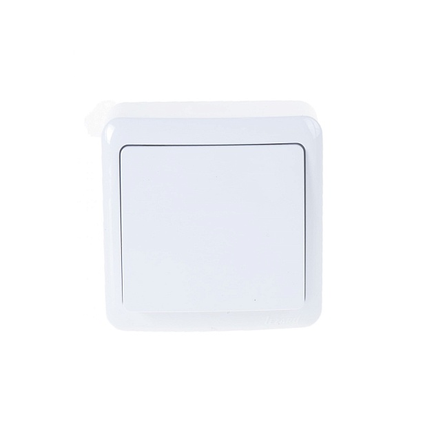 Выключатель Lezard Viola белый 751-0200-100 Фото № 