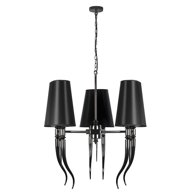 Подвесная люстра Loft IT Brunilde 10207/6 Black изображение 4 Подвесная люстра Loft IT Brunilde 10207/6 Black Фото № 4