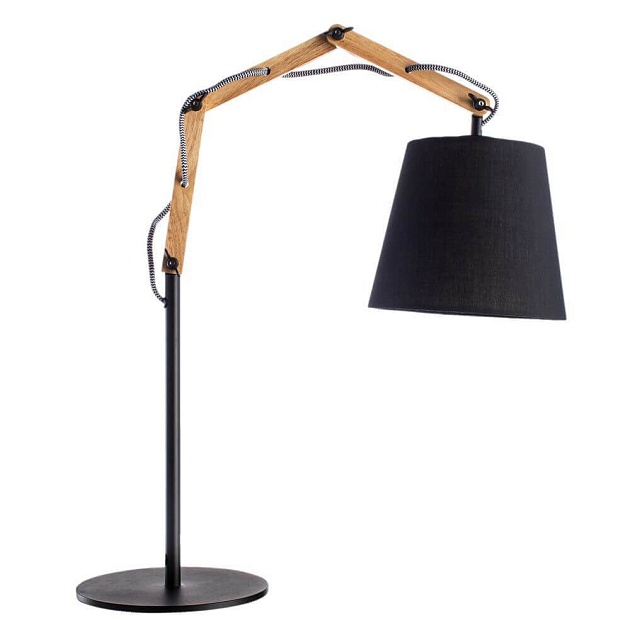 Настольная лампа Arte Lamp Pinoccio A5700LT-1BK изображение Настольная лампа Arte Lamp Pinoccio A5700LT-1BK Фото №