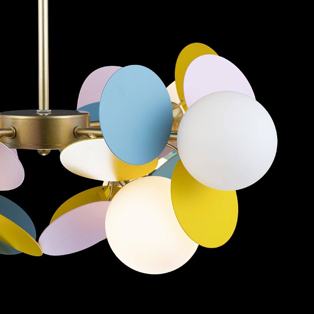 Подвесная люстра Loft IT Matisse 10008/8 Mult изображение 4 Подвесная люстра Loft IT Matisse 10008/8 Mult Фото № 4