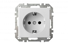 Розетка 2P+E Liregus Epsilon белый 28-016 3