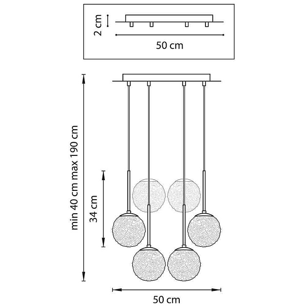 Подвесная люстра Lightstar Bari 815260 изображение 12 Подвесная люстра Lightstar Bari 815260 Фото № 12