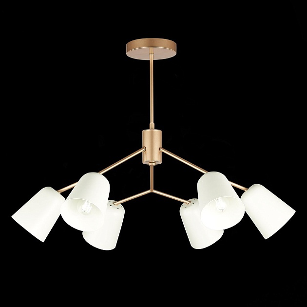 Подвесная люстра Evoluce Mario SLE155902-06 изображение 2 Подвесная люстра Evoluce Mario SLE155902-06 Фото № 2