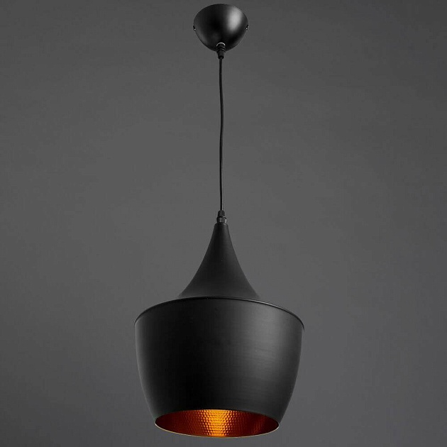 Подвесной светильник Arte Lamp Cappello A3407SP-1BK Фото № 2