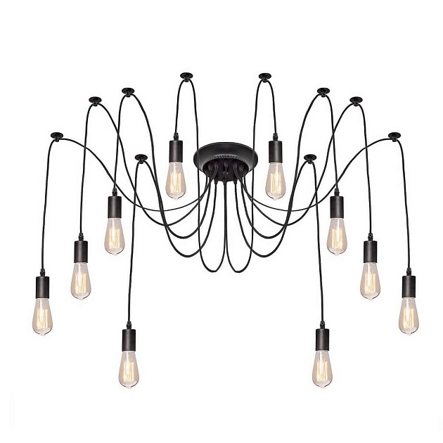 Подвесная люстра Loft IT Spider Loft1162/10 Фото № 