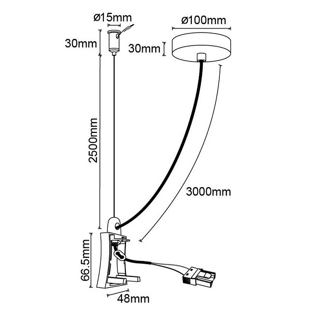 Соединитель с блоком питания Mantra Hanok 7559 изображение 2 Соединитель с блоком питания Mantra Hanok 7559 Фото № 2