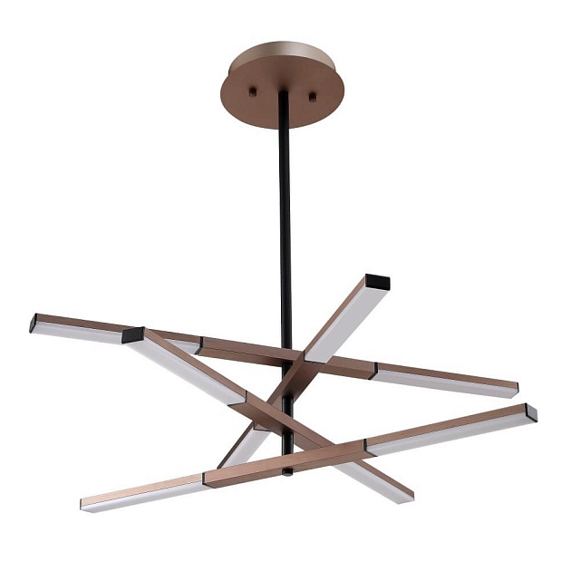 Подвесная люстра Crystal Lux HI-WAY SP8 COFFEE Фото № 