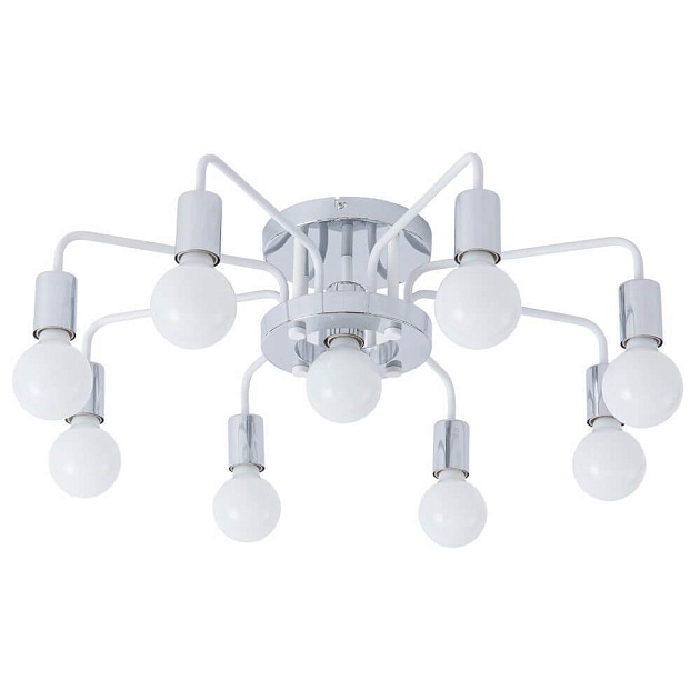 Потолочная люстра Arte Lamp A6001PL-9WH Фото № 