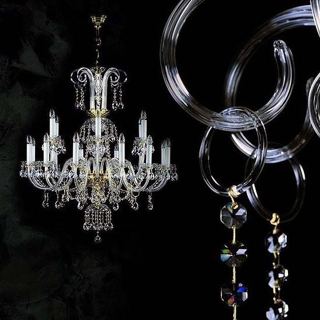 Подвесная люстра Artglass Roma XVIII. CE Фото № 2