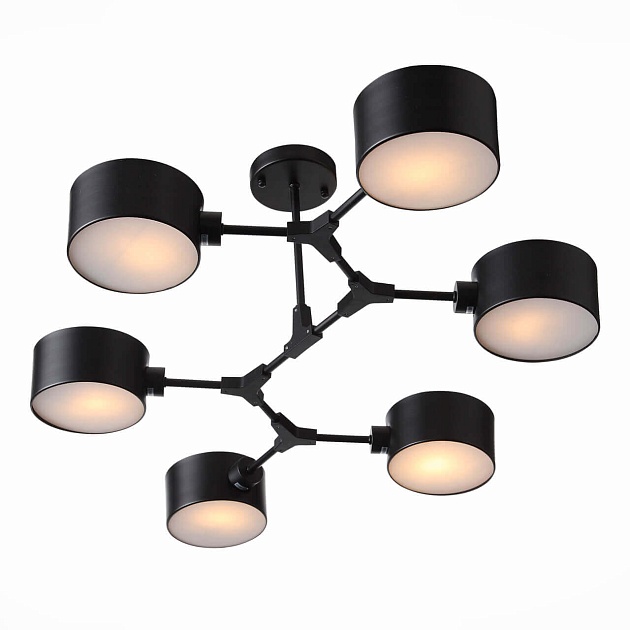 Потолочная люстра Evoluce Gimento SLE183402-06 изображение 7 Потолочная люстра Evoluce Gimento SLE183402-06 Фото № 7