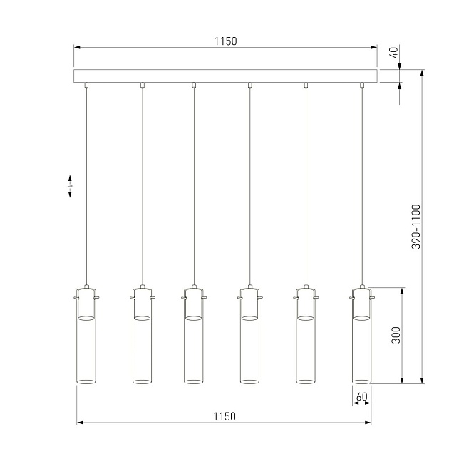 Подвесной светильник TK Lighting 3150 Look Graphite изображение 2 Подвесной светильник TK Lighting 3150 Look Graphite Фото № 2