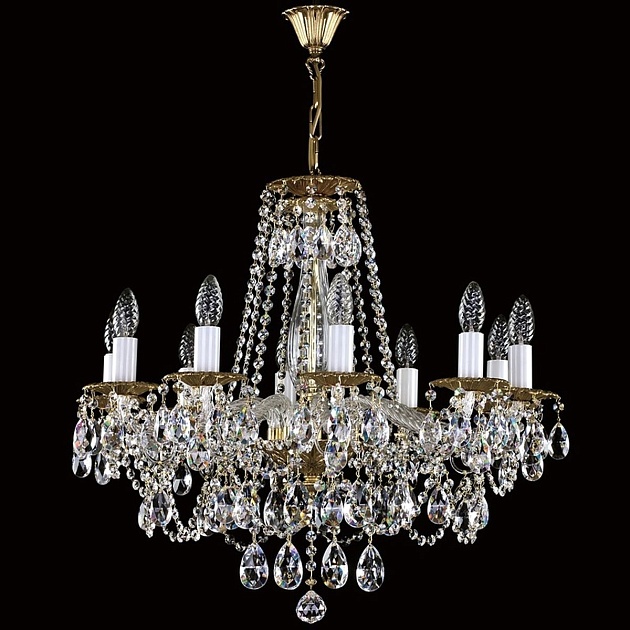 Подвесная люстра Artglass Demeter X. Polished CE Фото № 
