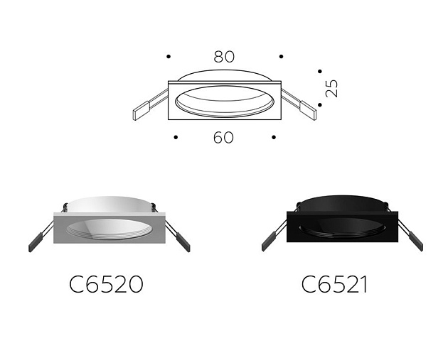 Корпус светильника Ambrella light DIY Spot C6521 Фото № 3
