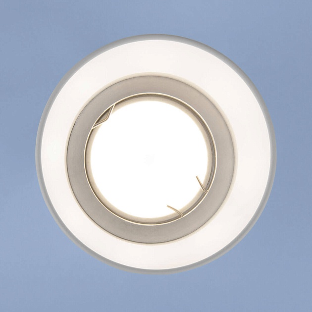 Встраиваемый светильник Elektrostandard 6073 MR16 WH белый a040985 Фото № 3
