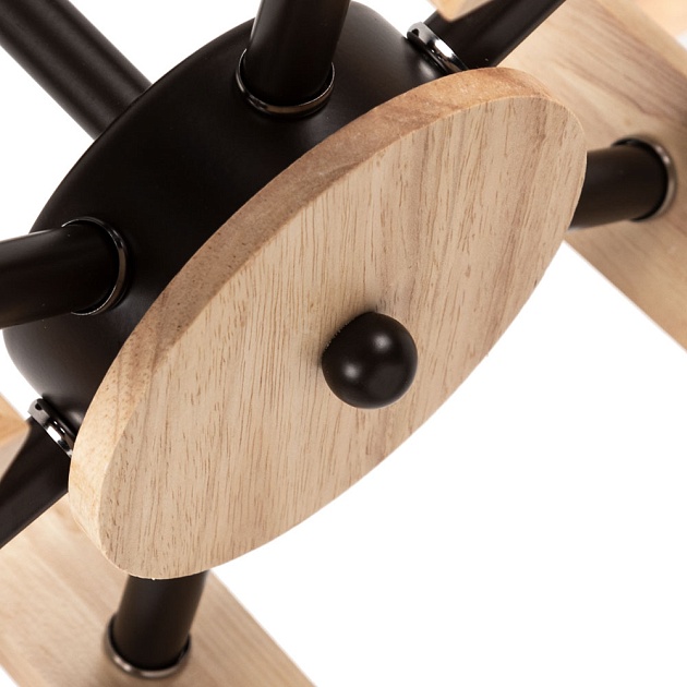 Потолочная люстра Arte Lamp Brussels A8030PL-6BK Фото № 3