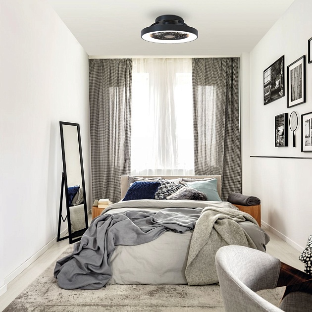 Потолочная светодиодная люстра-вентилятор Mantra Tibet 7805 изображение 4 Потолочная светодиодная люстра-вентилятор Mantra Tibet 7805 Фото № 4