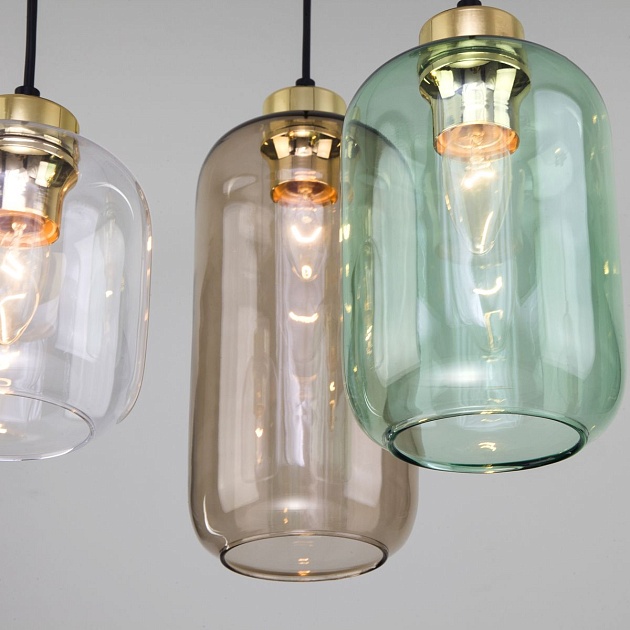 Подвесная люстра TK Lighting 3325 Marco Green изображение 3 Подвесная люстра TK Lighting 3325 Marco Green Фото № 3