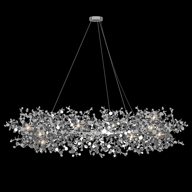 Подвесная люстра Loft IT Spark 10101/1000 Chrome изображение 2 Подвесная люстра Loft IT Spark 10101/1000 Chrome Фото № 2