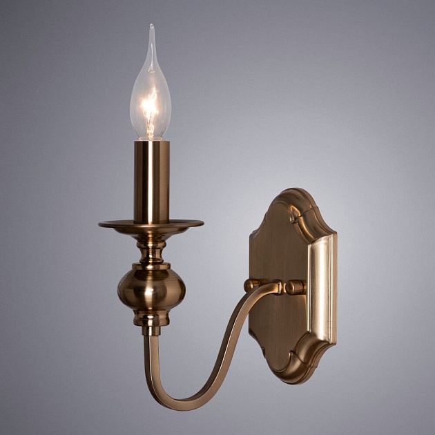 Бра Arte Lamp Passoni A6097AP-1PB изображение 3 Бра Arte Lamp Passoni A6097AP-1PB Фото № 3