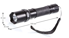 Ручной светодиодный фонарь Ultraflash Accu Profi аккумуляторный 130х36 80 лм E145 12352 2