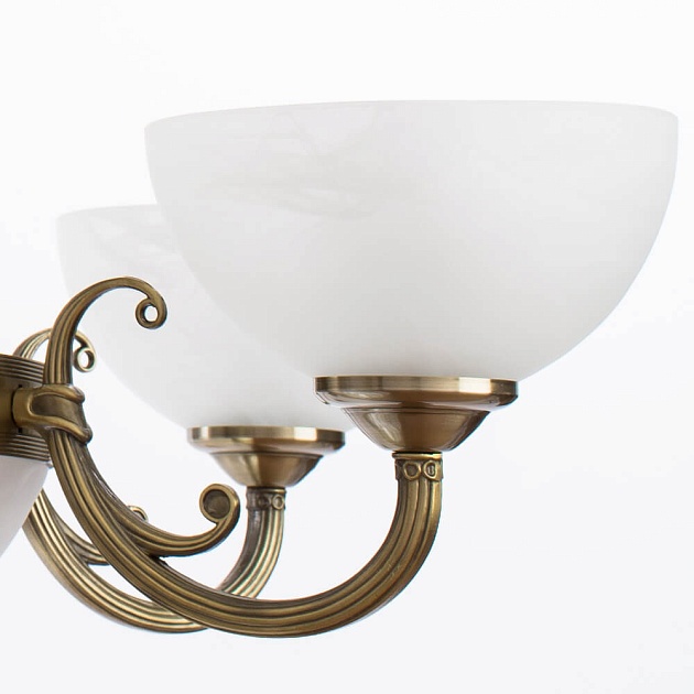 Подвесная люстра Arte Lamp Windsor White A3777LM-6-2AB изображение 2 Подвесная люстра Arte Lamp Windsor White A3777LM-6-2AB Фото № 2