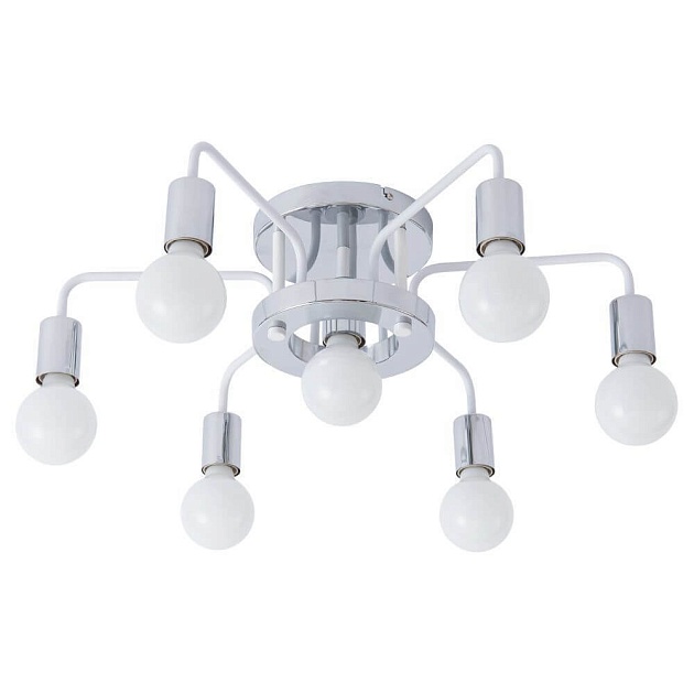 Потолочная люстра Arte Lamp A6001PL-7WH Фото № 