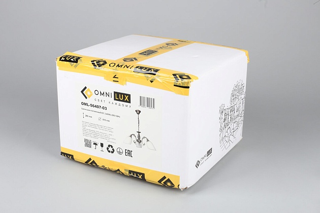 Подвесная люстра Omnilux Tellaro OML-56407-03 Фото № 5