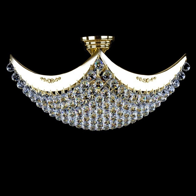 Потолочный светильник Artglass Fiona IV. Polished CE Фото № 