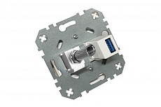 Розетка HDMI/TV Liregus Retro черный матовый 29-238 1
