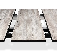 Кухонный стол Sheffilton SHT-T40/130-160 дуб аляска/черный 5557229202 3