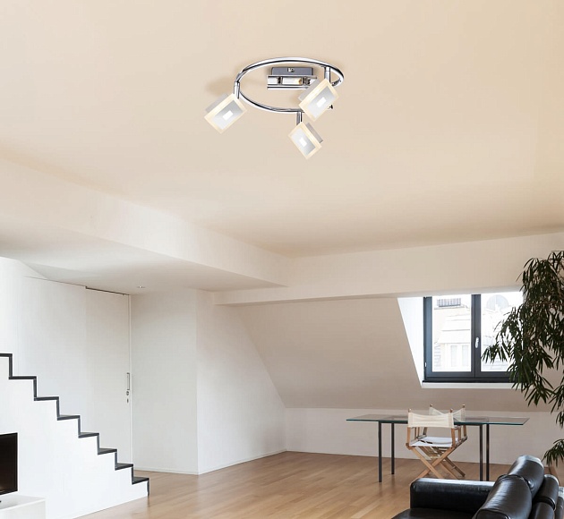 Светодиодный спот Globo Gerolf 56111-3 изображение 2 Светодиодный спот Globo Gerolf 56111-3 Фото № 2