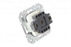 Выключатель одноклавишный Liregus Epsilon с подсветкой бежевый 28-0581 2