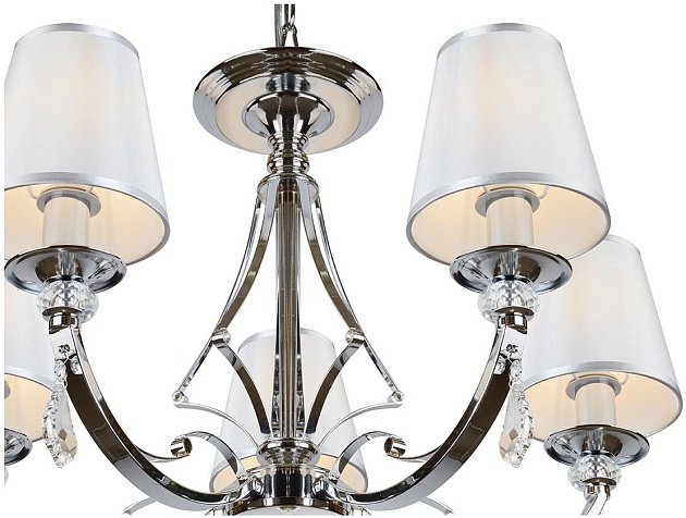 Подвесная люстра iLamp Amadea RM5220/5CR Фото № 2