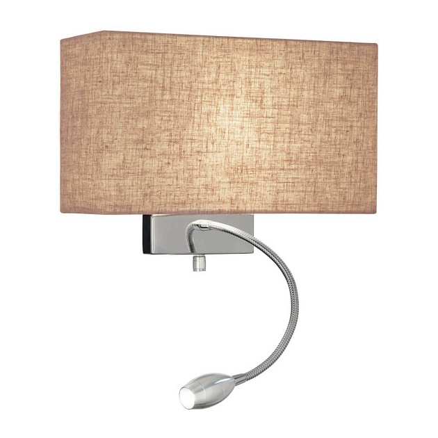 Настенный светильник Ideal Lux Hotel AP2 Canvas 103204 изображение Настенный светильник Ideal Lux Hotel AP2 Canvas 103204 Фото №