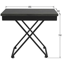 Стол-трансформер Мебелик Андрэ 007802 2