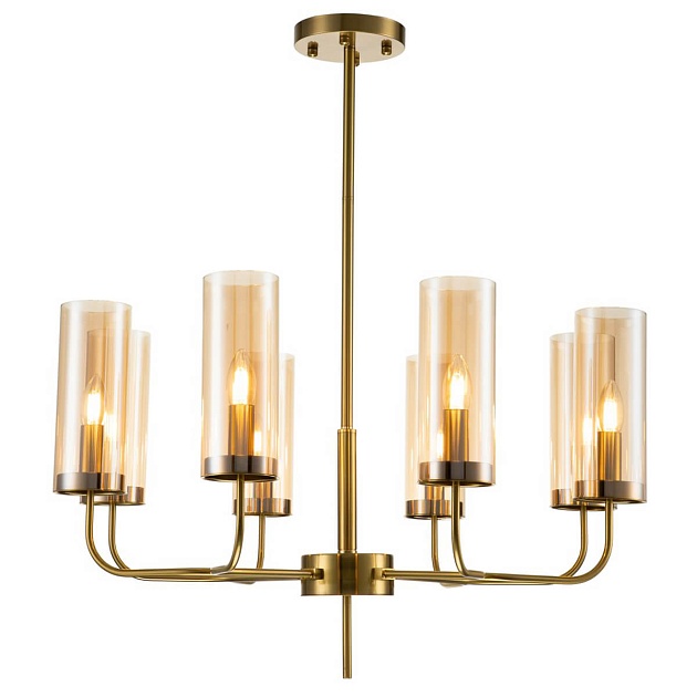 Подвесная люстра Indigo Balletto 13014/8R Brass V000253 Фото № 