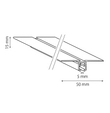 Шинопровод встраиваемый Lightstar Linea 506327 1