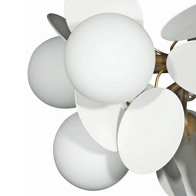 Подвесная люстра Loft IT Matisse 10008/10 White изображение 3 Подвесная люстра Loft IT Matisse 10008/10 White Фото № 3