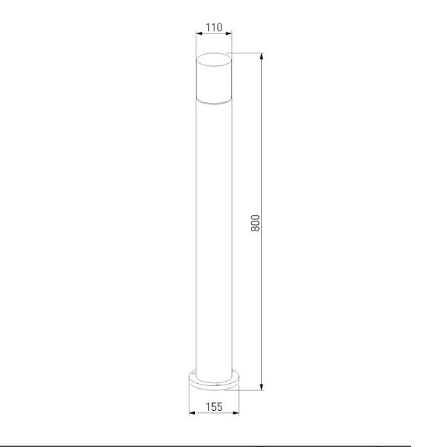 Уличный светильник Elektrostandard Roil 35125/F a055638 Фото № 2