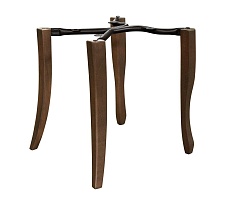 Офисный стул Sheffilton SHT-ST34/S122 платиново-серый/темный орех/черный муар 7237453401 2