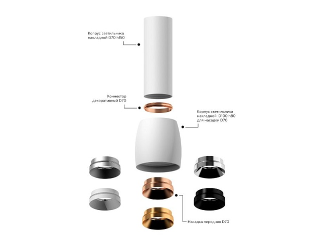 Корпус светильника Ambrella light DIY Spot C1124 Фото № 5