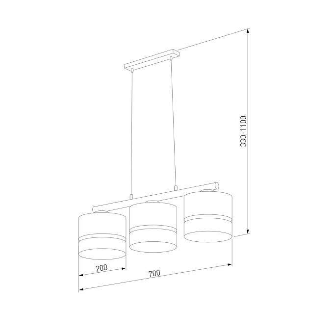 Подвесная люстра TK Lighting 6694 Paglia изображение 2 Подвесная люстра TK Lighting 6694 Paglia Фото № 2