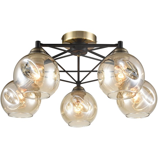 Потолочная люстра Vele Luce Furia VL1882L05 изображение Потолочная люстра Vele Luce Furia VL1882L05 Фото №