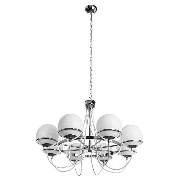 Подвесная люстра Arte Lamp Bergamo A2990LM-8CC Фото № 