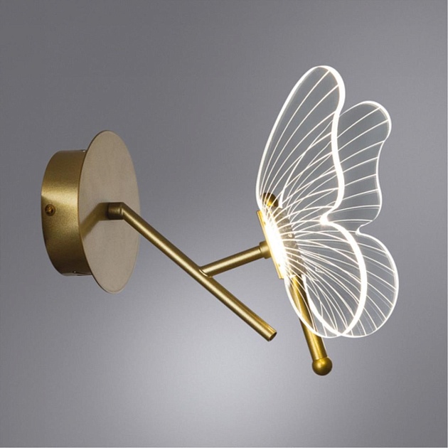 Бра Arte Lamp Darcy A2187AP-1GO изображение 3 Бра Arte Lamp Darcy A2187AP-1GO Фото № 3