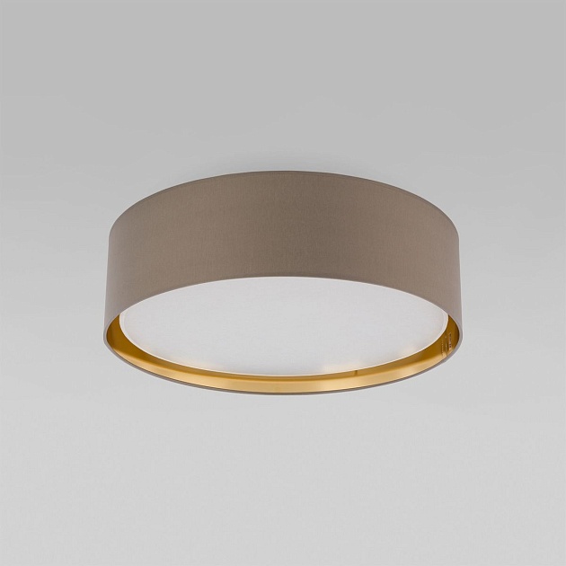 Потолочный светильник TK Lighting 4399 Bilbao Beige Gold Фото № 