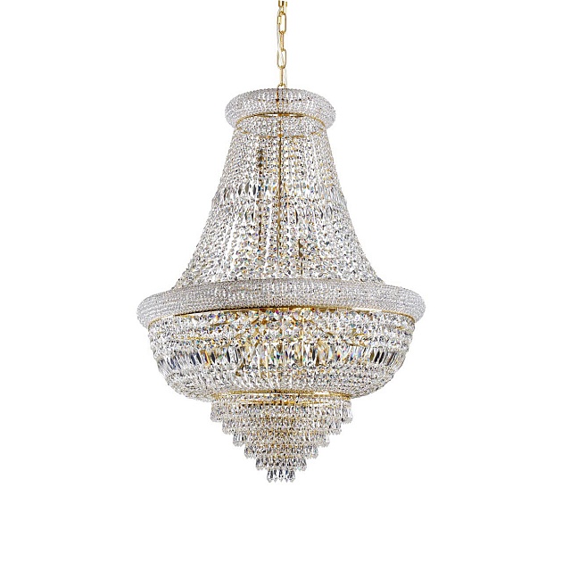 Подвесная люстра Ideal Lux Dubai SP24 Ottone 243528 Фото № 